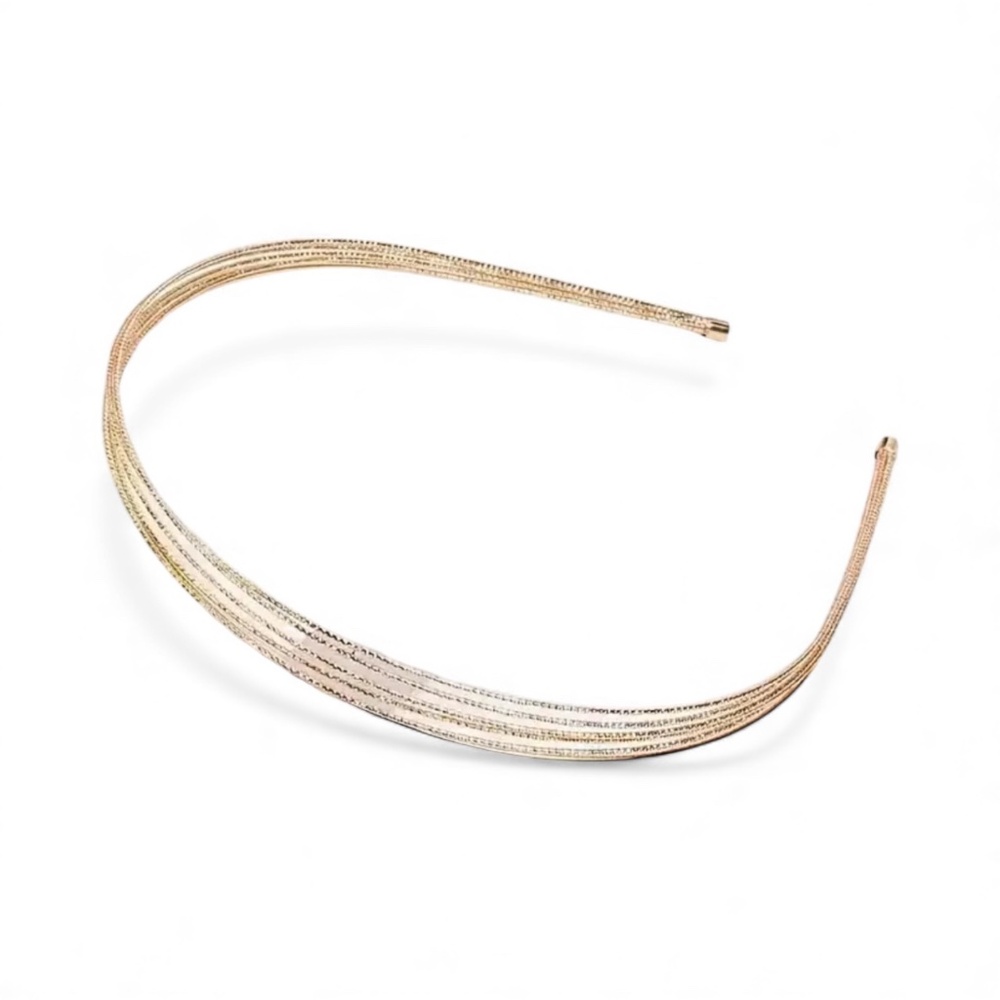 💖 3/$30 💖 Gold Wire Headband - Picture 2 of 4